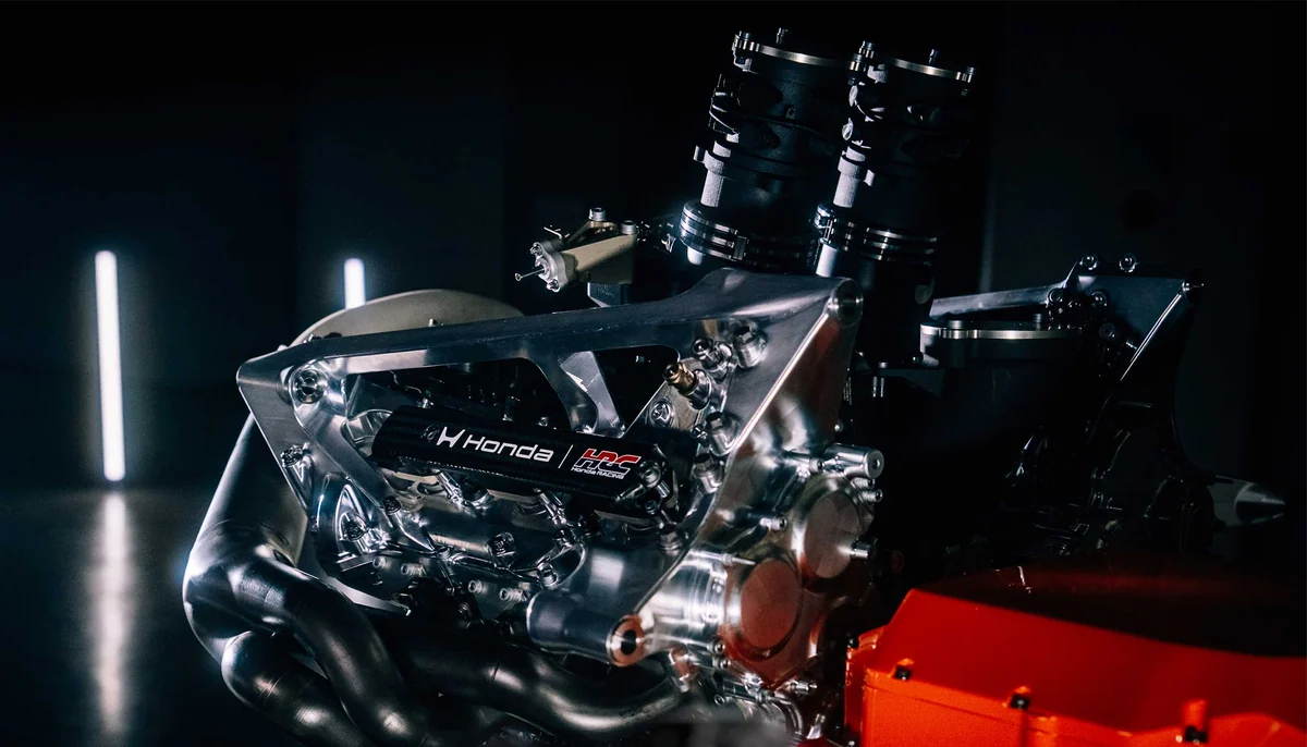 La unidad de potencia de Honda.